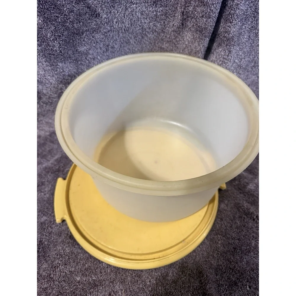 Tupperware vtg round